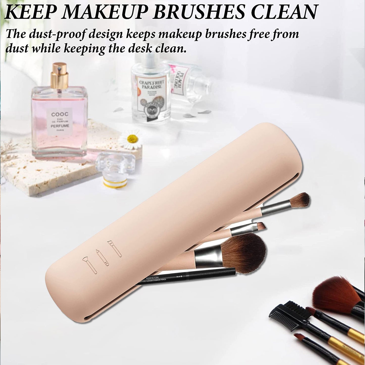 Makeup Brush Waterproof Storage